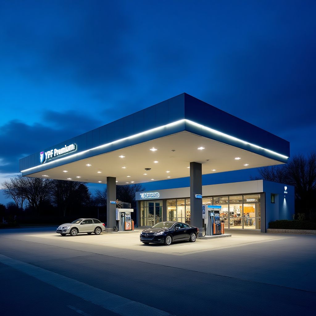 Estación YPF de diseño premium